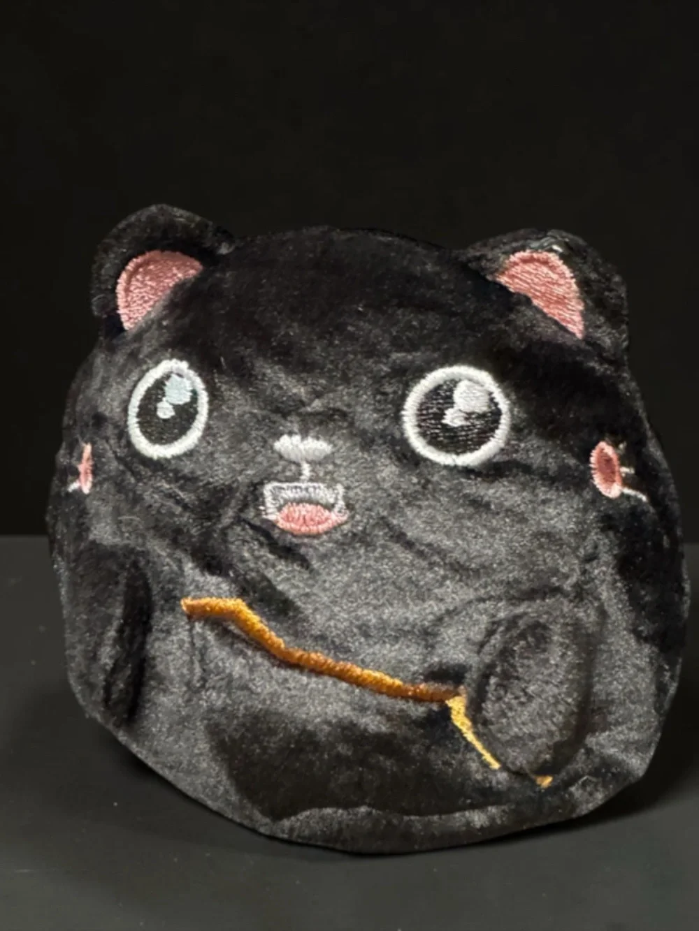 Halloween Black Cat Plush Hidden Baby Cats Squishy Plush NWT
